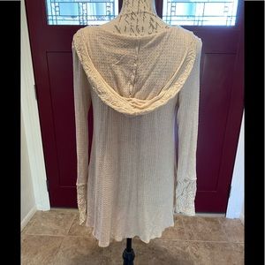 American Rag waffle knit long sleeve top